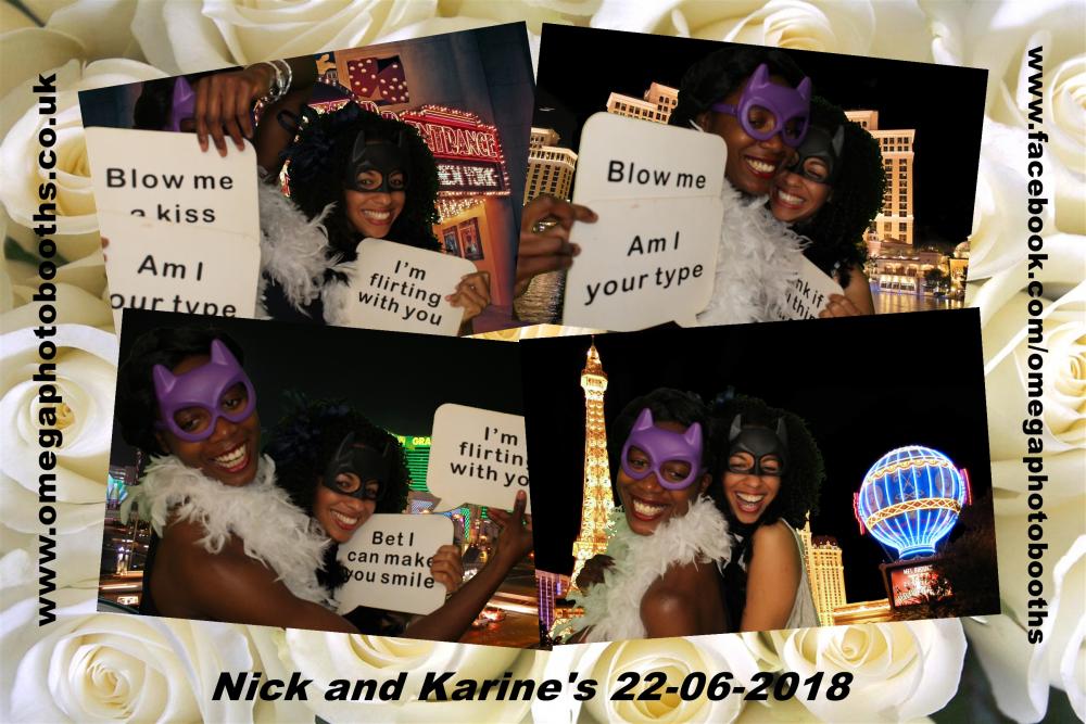 Nick & Karine's Wedding | View more photos from the event at gallery.omegaphotobooths.co.uk/u/Omega-Photobooths/Nick-Karines-Wedding